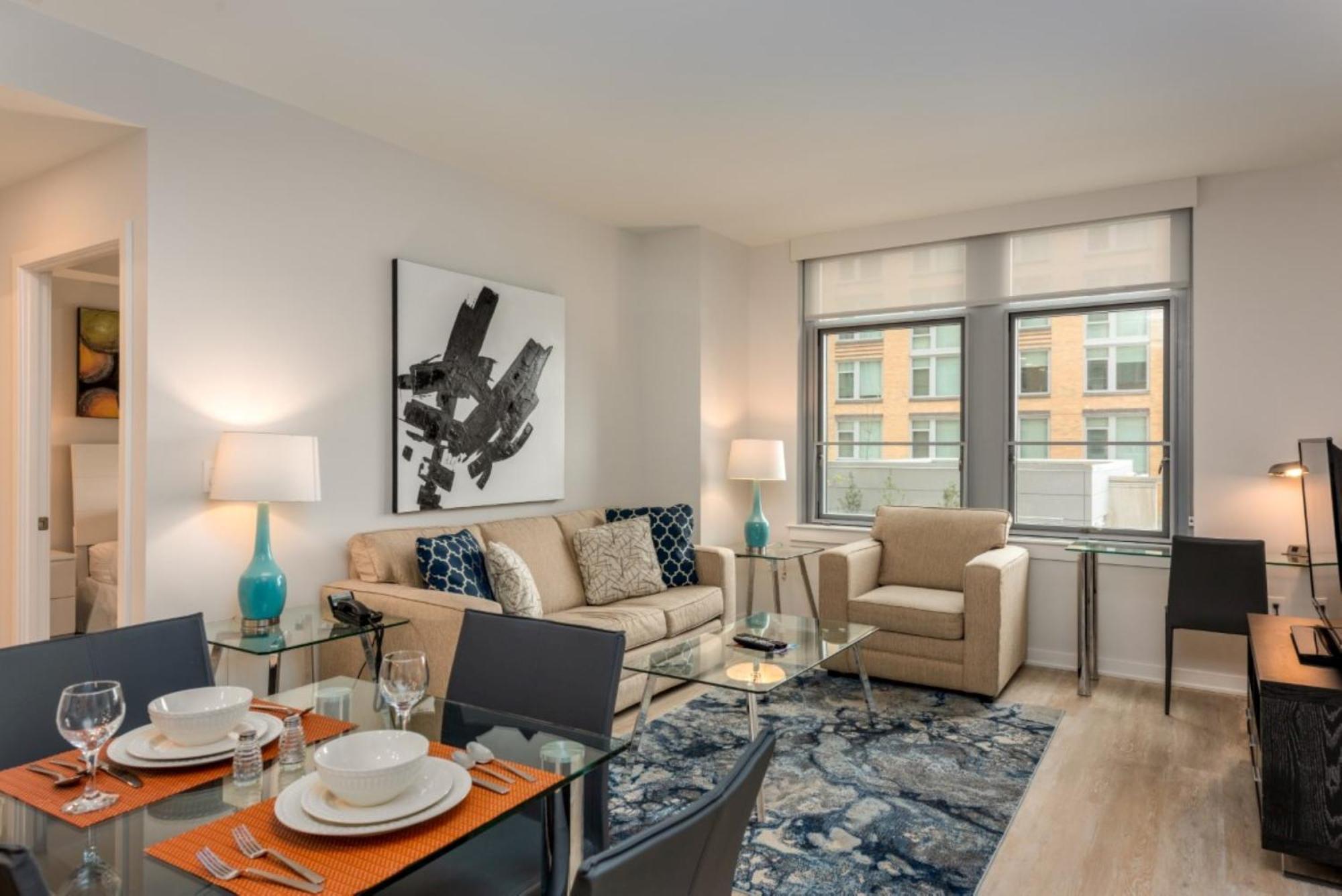 Global Luxury Suites Crystal City Arlington Phòng bức ảnh